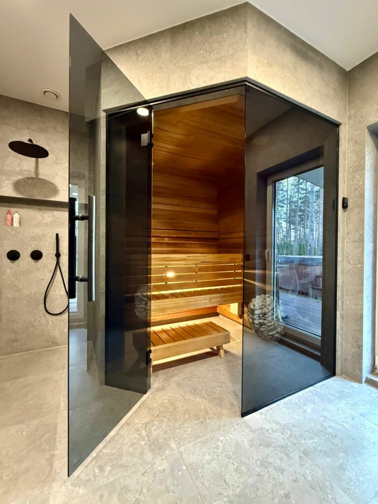 Sauna Klaaslahendused